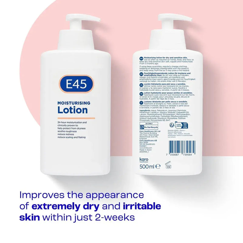 E45 Moisturizing Body Lotion 500ml