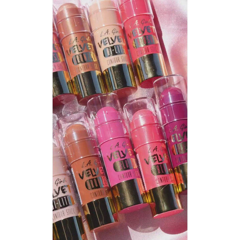 LA Girl Velvet Blush Contour Sticks Dreamy
