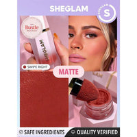 Sheglam Color Bloom Liquid Blush Matte Finish Swipe Right 5.2ml