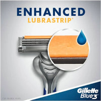 Gillette Razor Disposable Blue3 Comfort 9+3 Count
