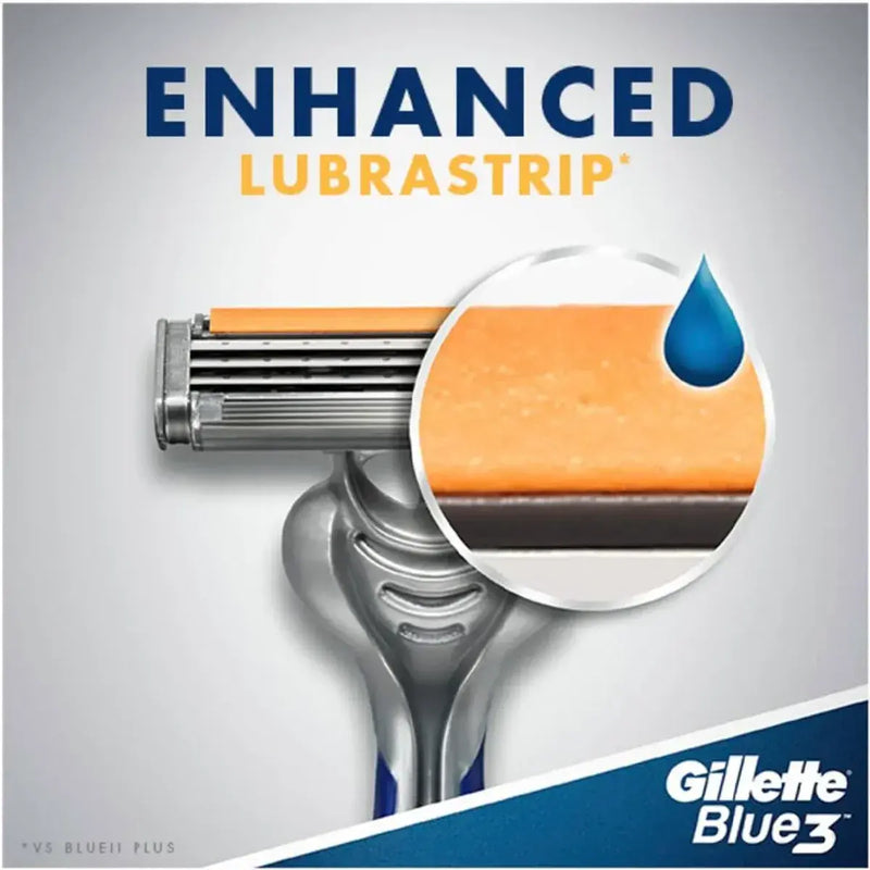 Gillette Razor Disposable Blue3 Comfort 9+3 Count