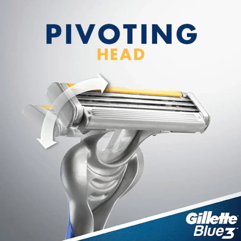 Gillette Razor Disposable Blue3 Comfort 9+3 Count