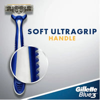 Gillette Razor Disposable Blue3 Comfort 9+3 Count