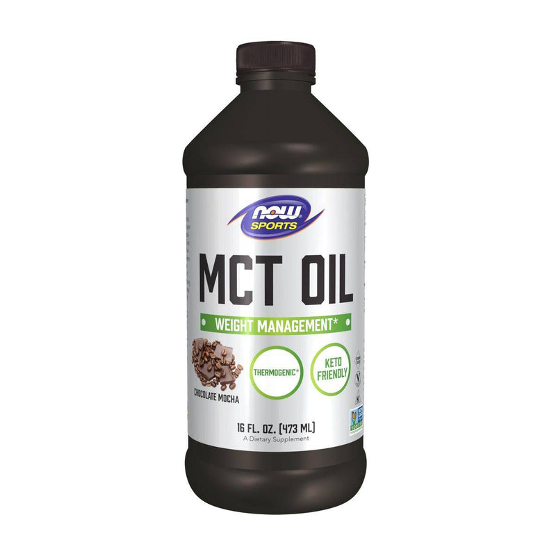 Now Sports MCT Oil Chocolate Mocha 473ml