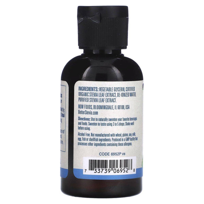 Now Sweetener Better Stevia Glycerite Liquid 59ml