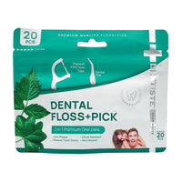 Dentiste Premium Oral Care 2 In 1 Dental Floss & Picks 20 Pieces