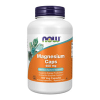 Now Magnesium 400mg 20'S VegeCapsules