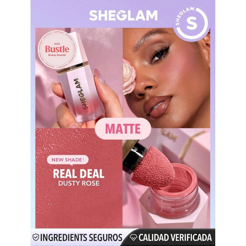 Sheglam Color Bloom Liquid Blush Matte Finish Real Deal 5.2ml