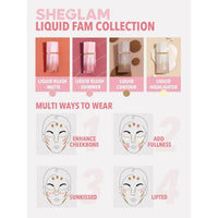 Sheglam Color Bloom Liquid Blush Matte Finish Real Deal 5.2ml