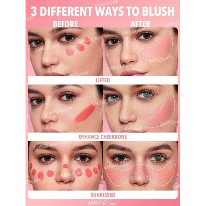 Sheglam Color Bloom Liquid Blush Matte Finish Real Deal 5.2ml