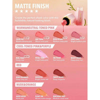 Sheglam Color Bloom Liquid Blush Matte Finish Real Deal 5.2ml