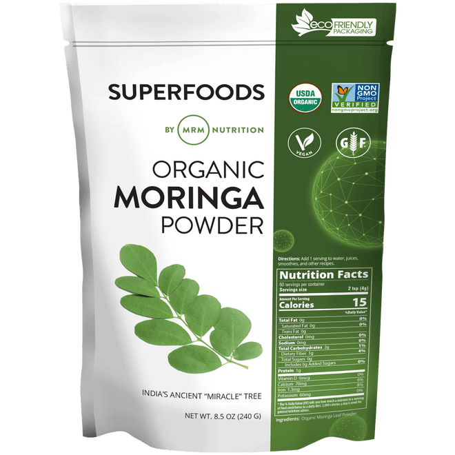 MRM Nutrition Moringa Powder Organic 240g