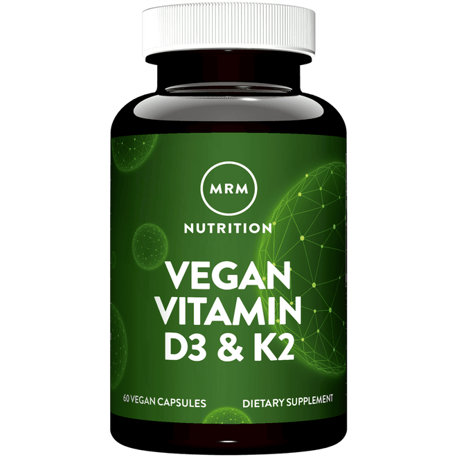 MRM Nutrition Vegan Vitamin D3 & K2 60 VegeCapsules