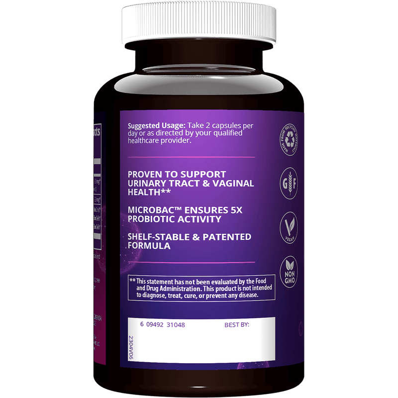 MRM Nutrition Women Probiotics 60 Vegan Capsules