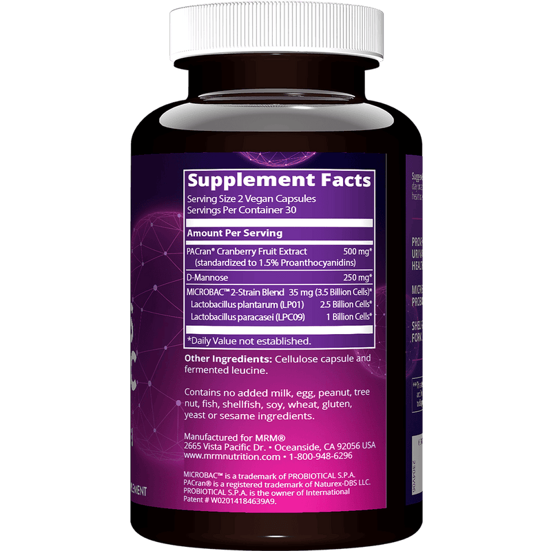 MRM Nutrition Women Probiotics 60 Vegan Capsules