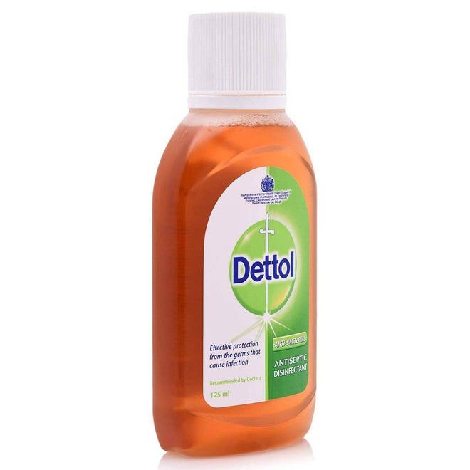 Dettol Antibacterial Antiseptic Disinfectant Liquid 125ml
