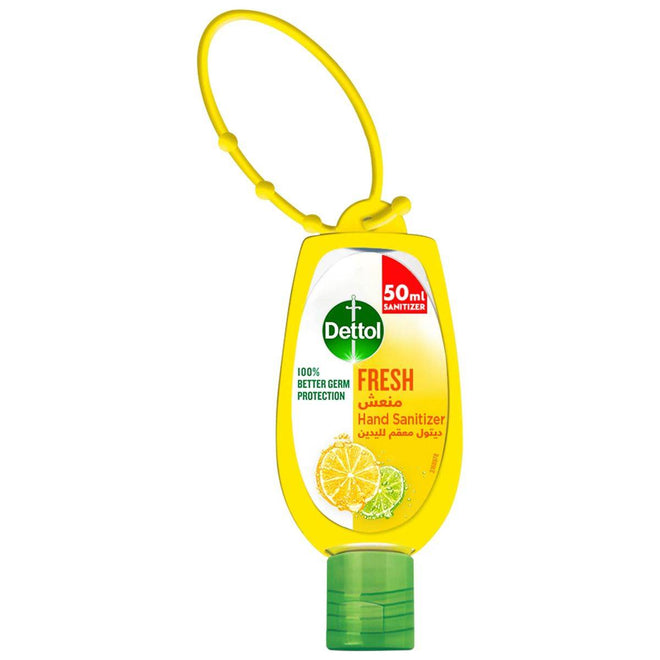 Dettol Antibacterial Hand Sanitizer Gel With Jacket Spring Fresh 50ml