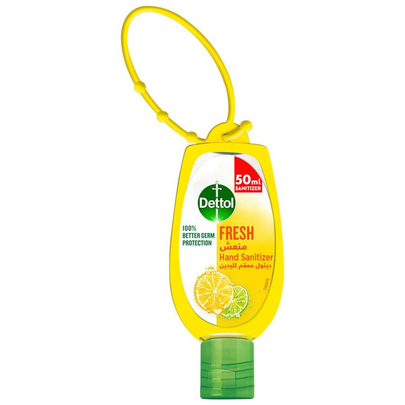 Dettol Antibacterial Hand Sanitizer Gel With Jacket Spring Fresh 50ml