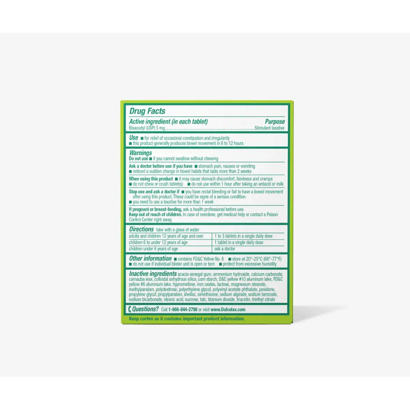 Dulcolax 5mg Tablets 40