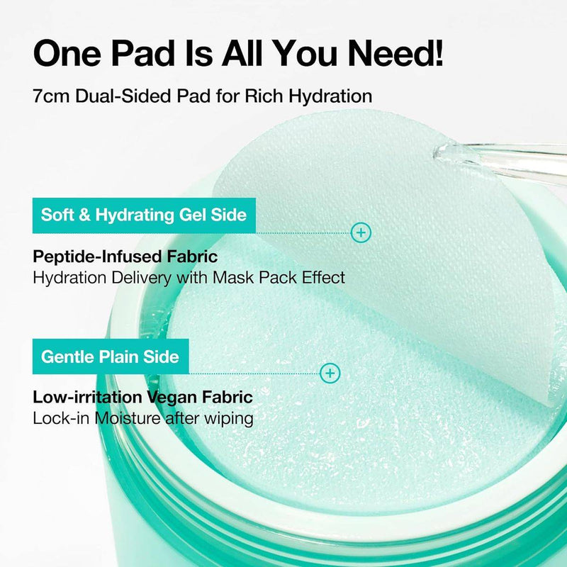 Anua PDRN 100 Hyaluronic Acid Glow Pad 60 Pieces