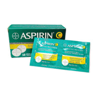 Aspirin C 10 Effervescent Tablets