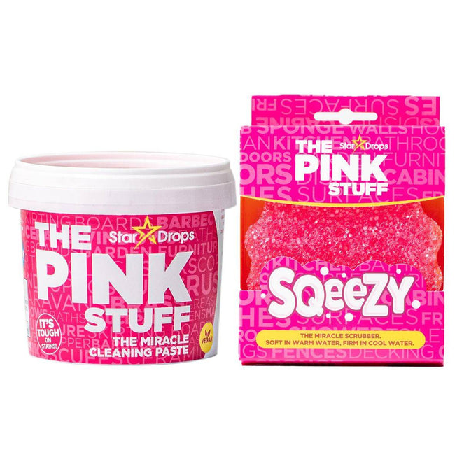 The Pink Stuff The Miracle Cleaning Paste 850g + Sqeezy Kit