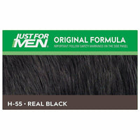 Just For Men Shampoo In Hair Color H55 Real Black