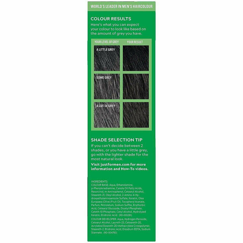 Just For Men Shampoo In Hair Color H55 Real Black