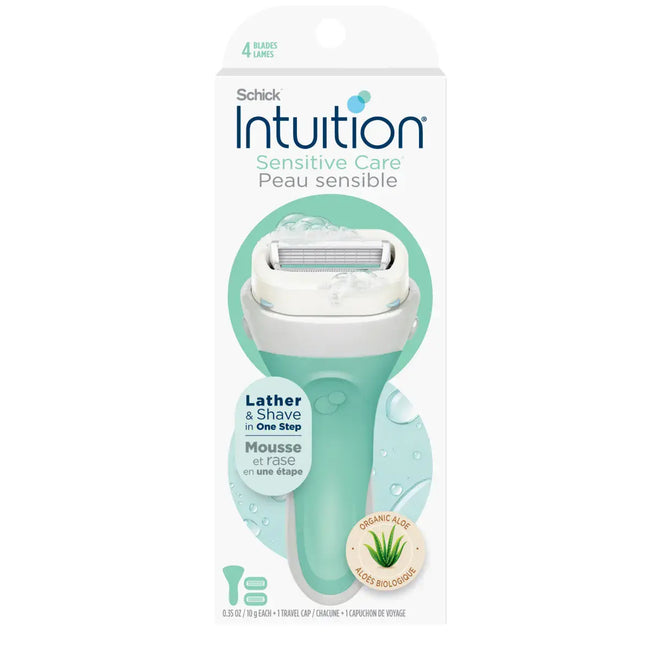 Schick Womens Intuition Sensitive Care Kit 2 Moisturizing Razor Blade