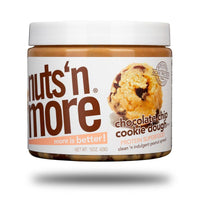 Nuts 'N More Protein Peanut Butter Spread Chocolate Chip Cookie Dough 429g