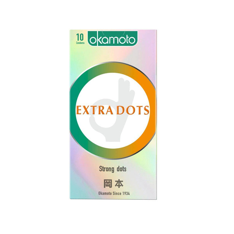 OKamoto OK Series Condom Extra Dots 10 Pack
