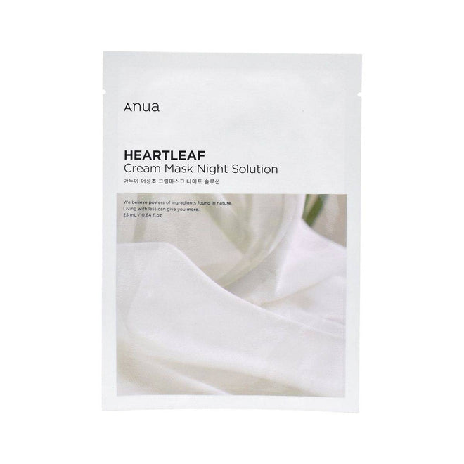 Anua Face Mask Heartleaf Cream Night Solution 25ml