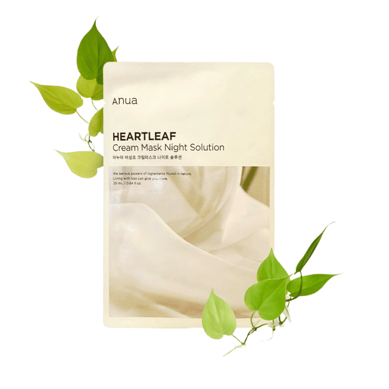 Anua Face Mask Heartleaf Cream Night Solution 25ml