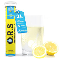 ORS Hydration Lemon 24 Effervescent Tablets