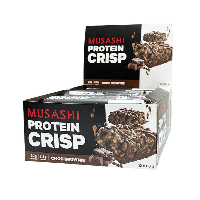 Musashi Protein Crisp Choc Brownie 60g
