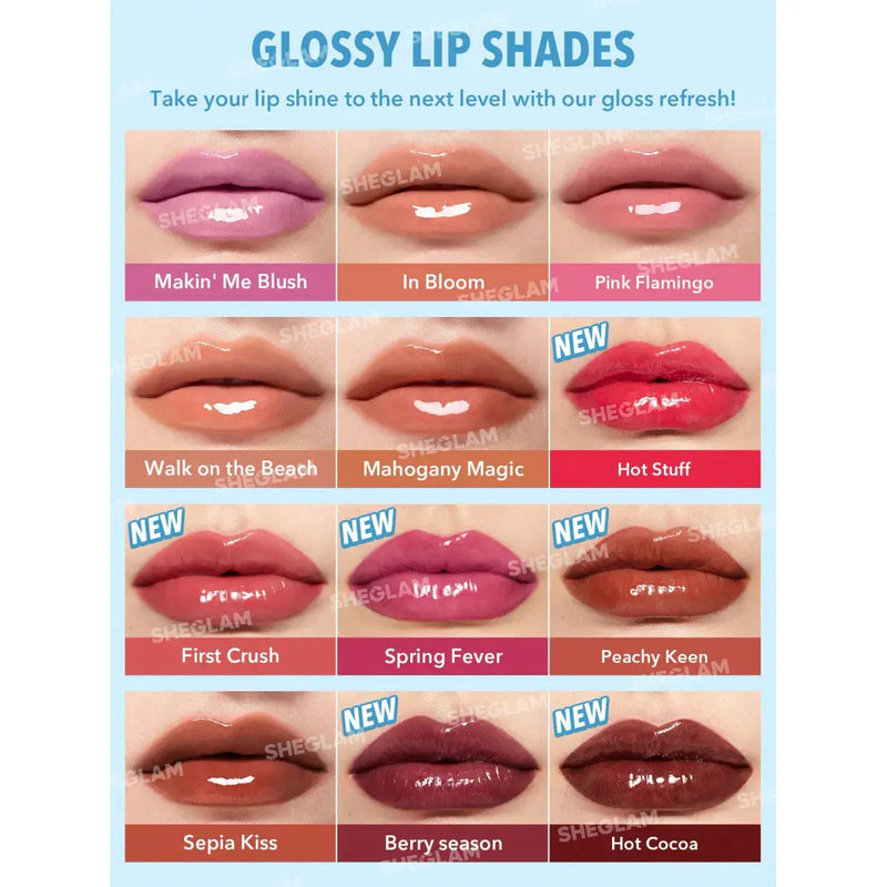 Sheglam Pout Perfect Shine Lip Plumper Hot Cocoa 2g