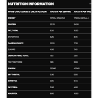 Musashi Protein Crisp White Cookies & Cream 60g