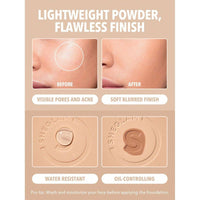 Sheglam Skin Focus High Coverage Powder Foundation Nude 11g