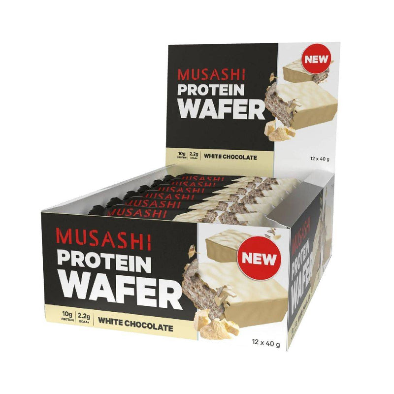 Musashi Protein Wafer White Chocolate 40g