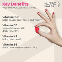 Nutriburst Womens Multivitamin 60 Gummies
