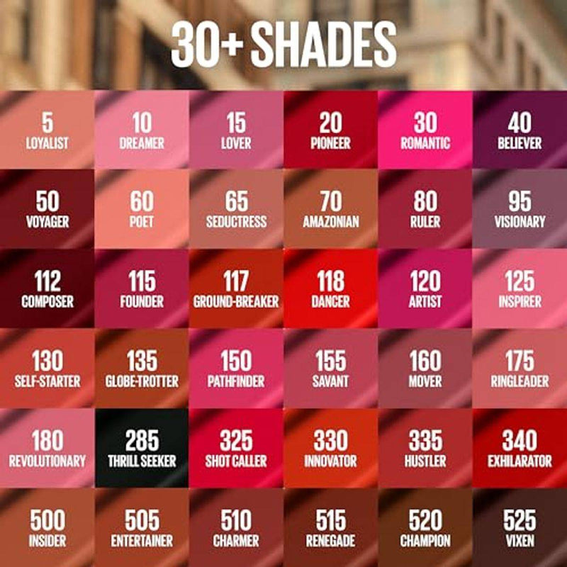 Maybelline Superstay Matte Ink Bricks Lipstick 510 Charmer