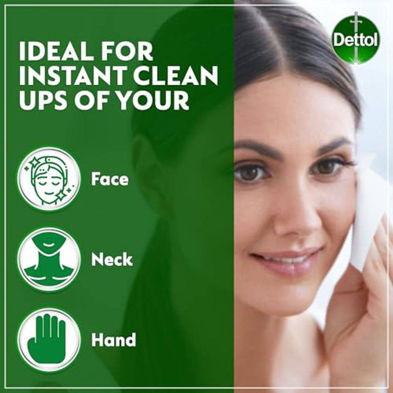 Dettol Antibacterial Skin Wipes Original 20 Sheets