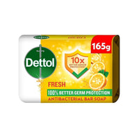 Dettol Antibacterial Bar Soap Fresh 165g