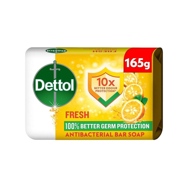 Dettol Antibacterial Bar Soap Fresh 165g