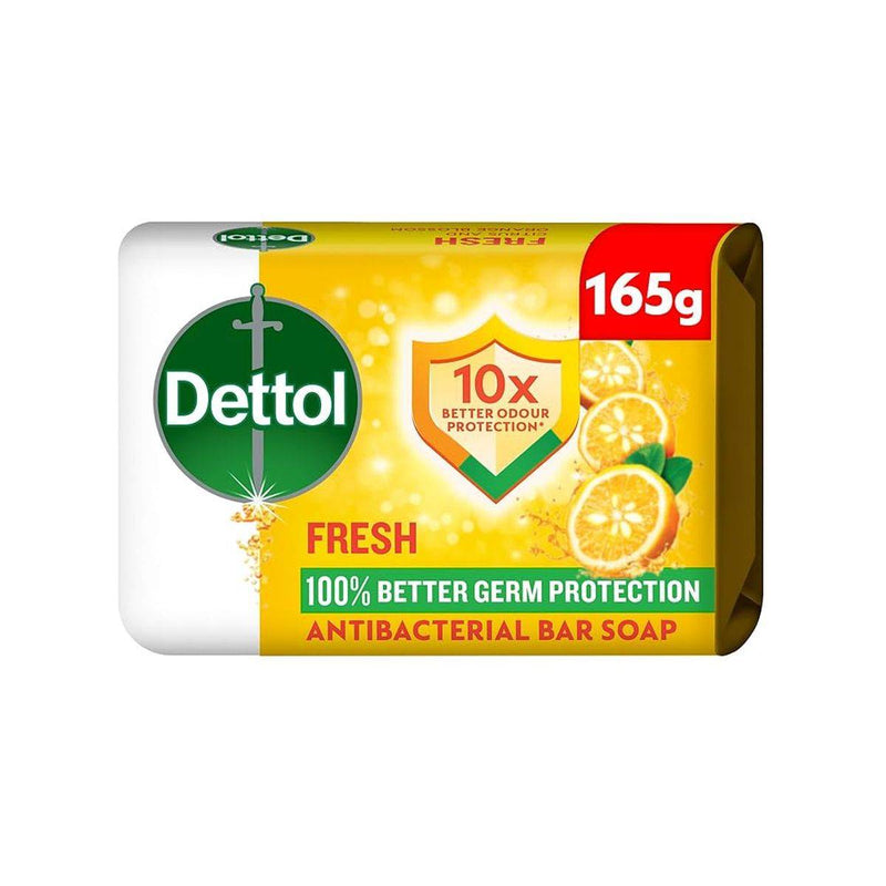 Dettol Antibacterial Bar Soap Fresh 165g