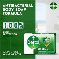 Dettol Antibacterial Bar Soap Original 165g