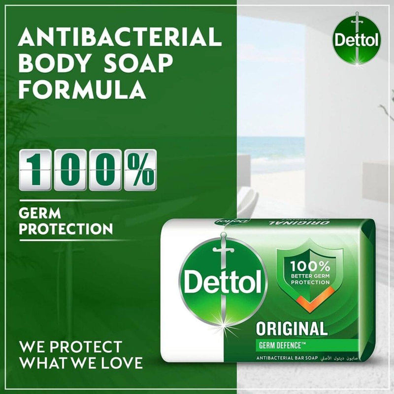 Dettol Antibacterial Bar Soap Original 165g