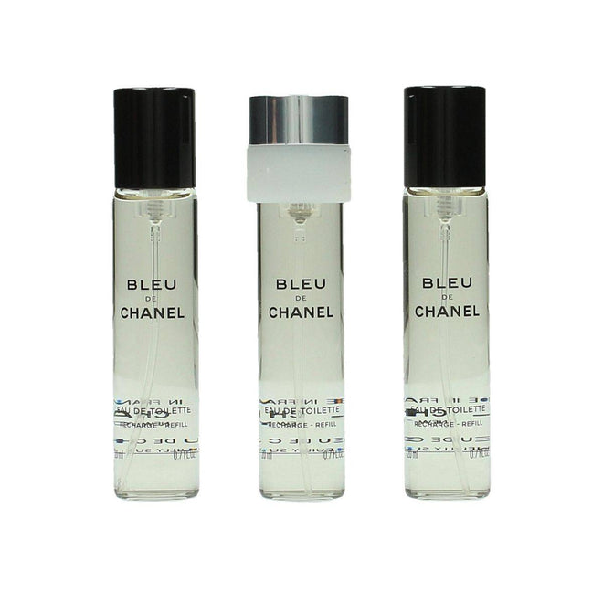 Chanel Bleu De Chanel Pour Homme (M) EDT 3X20ml Refill Travel Spray