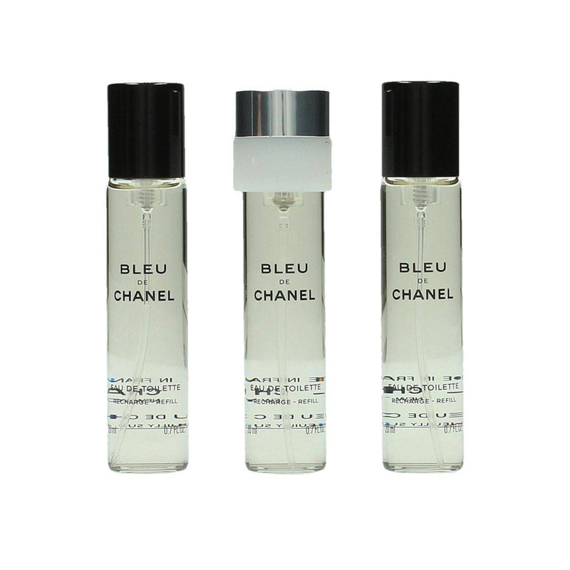 Chanel Bleu De Chanel Pour Homme (M) EDT 3X20ml Refill Travel Spray