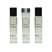 Chanel Bleu De Chanel Pour Homme (M) Parfum 3X20ml Refill Travel Spray